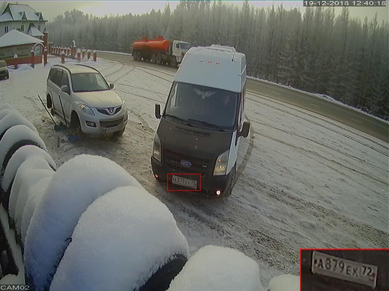 Изображение камеры с 1Mpx